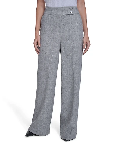Calvin Klein Women's Novelty Wide-Leg Pants