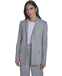 Calvin Klein Women's Novelty Open-Front Jacket