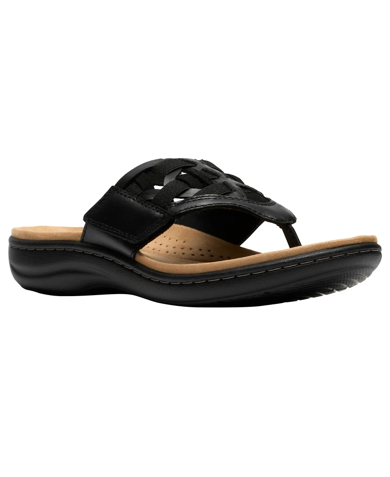 Clarks Women's Collection Laurieann Mia Round Toe Sandals