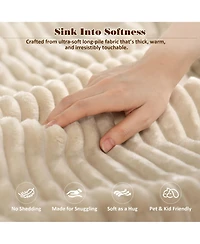 Xizzi 128''×96'' Modular Sectional Sofa , 8-Piece U-Shaped Deep Seat Cloud Couch with Chaise Ottoman