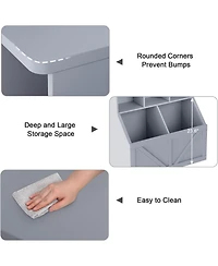 gaomon Toy Storage Organizer and Kids Bookshelf, Toddler Toy Storage Cabinet