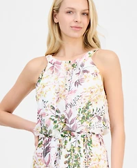 Robbie Bee Women's Halter Maxi Dress