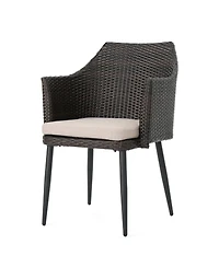 Streamdale Furniture Outdoor Wicker Chat Set for Two