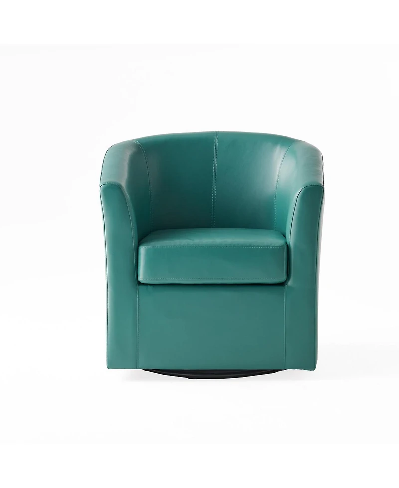Streamdale Furniture Corley Club Chair: Swivel Barrel Chair