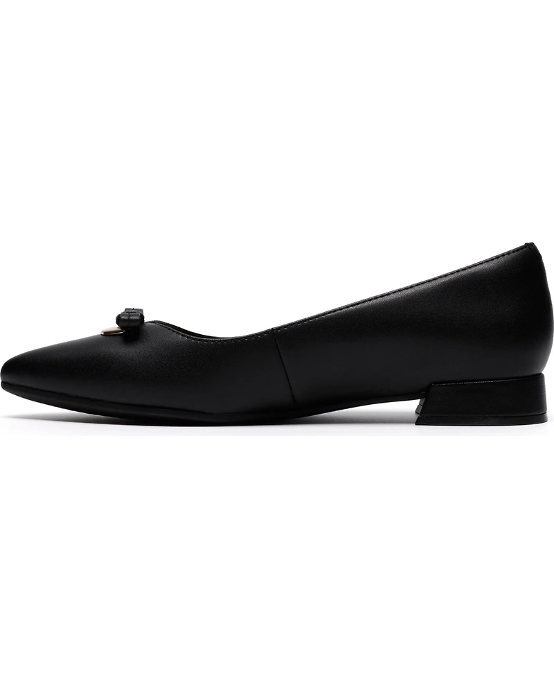 Clarks Women's Natalyn Trim Pointed Toe Dress Flats
