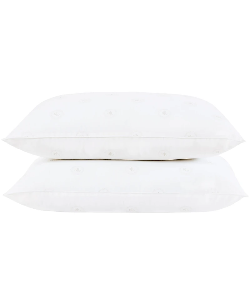 Lauren Ralph Lauren Dalton Logo Pillows 2-Pack, King