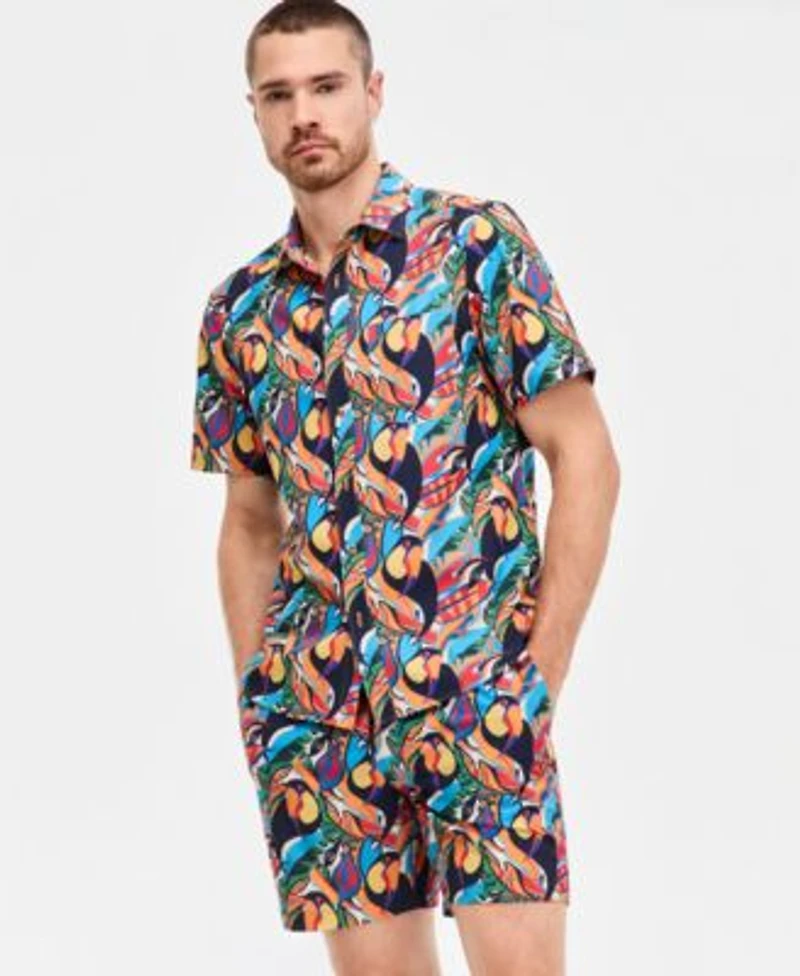 Paisley Gray Mens Gilligan Toucan Matching Set