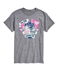 Airwaves Men's Star Wars Droid You're Looking For Printed Short-Sleeve Graphic T-Shirt