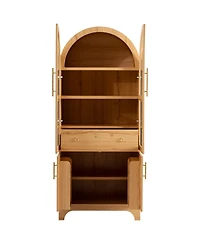 Streamdale Furniture 71" Arched Kitchen Pantry Cabinet