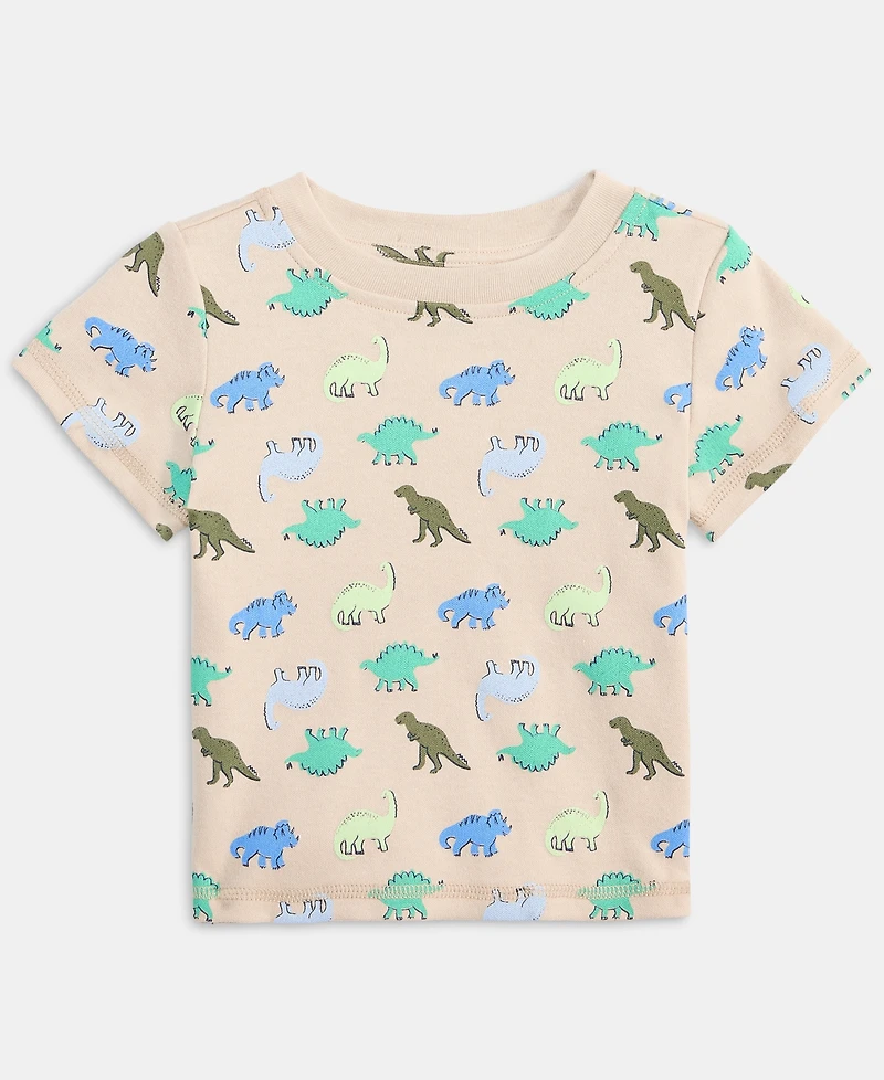First Impressions Toddler Boys' 2T-4T Mix and Match Dino Family Printed T-Shirt, Macy's Exclusive