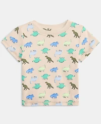 First Impressions Toddler Boys' 2T-4T Mix and Match Dino Family Printed T-Shirt, Macy's Exclusive