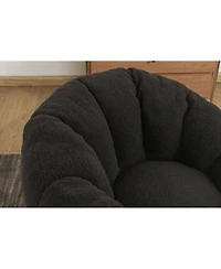 Streamdale Furniture Bean Bag Chair Sofa with Armrests, Stuffed High-Density Foam Lazy Sofa for Adults