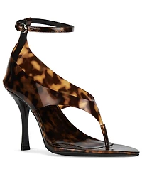 Jeffrey Campbell Women's Ysabella Two-Piece Stiletto Thong Sandals