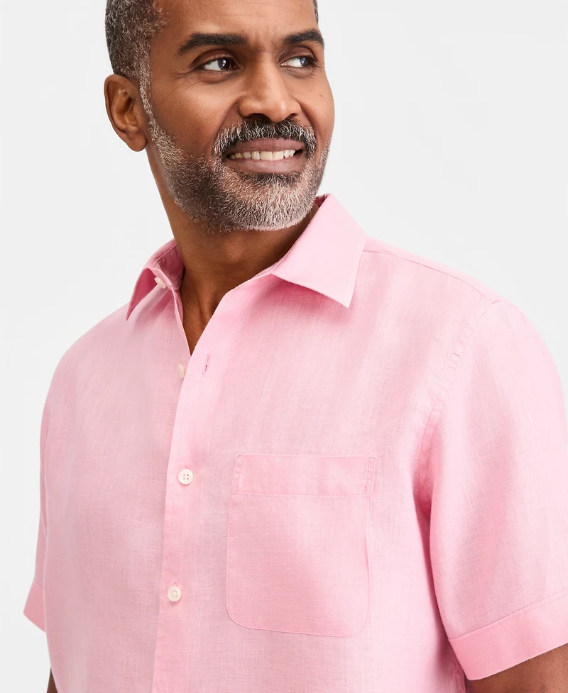 Club Room Men's 100% Linen Shirt