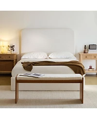 Streamdale Furniture Canter Tall Headboard Upholstered Bed