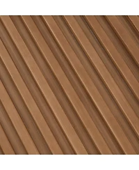 Streamdale Furniture Mid-Century Industrial Counter Table for Dining or Living Room