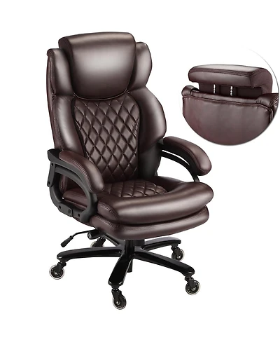 Streamdale Furniture 500lbs Big and Tall Office Chair for Heavy People Executive Computer Desk Chair