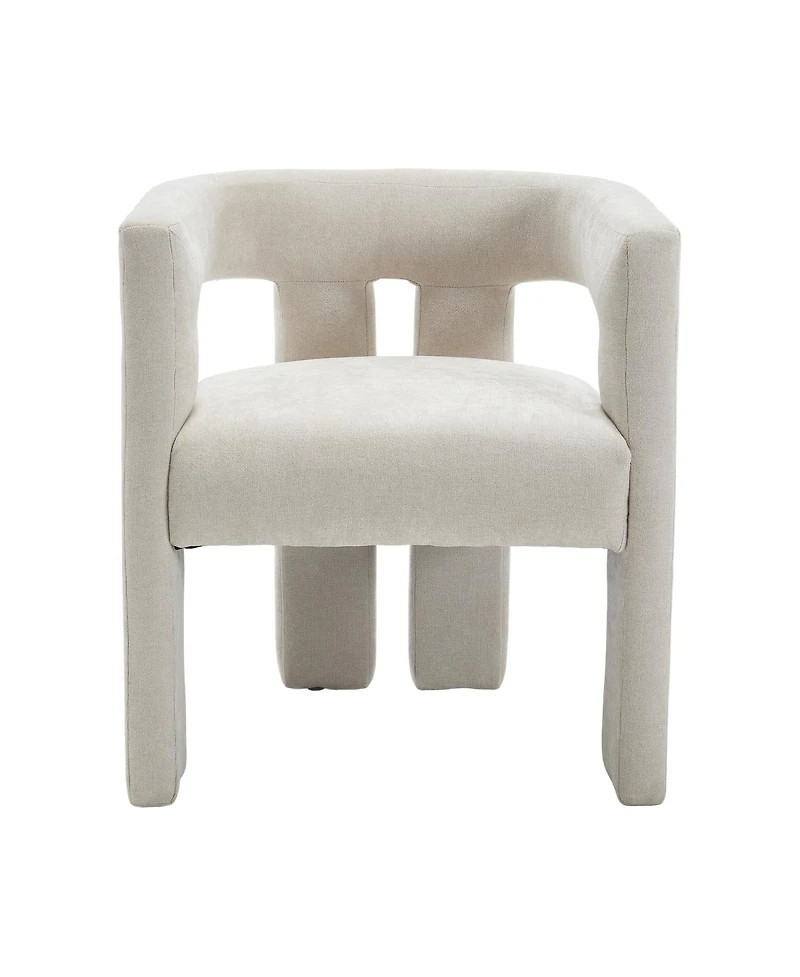 Streamdale Furniture Contemporary Fabric Upholstered Accent/Dining Chair (2PC/Set