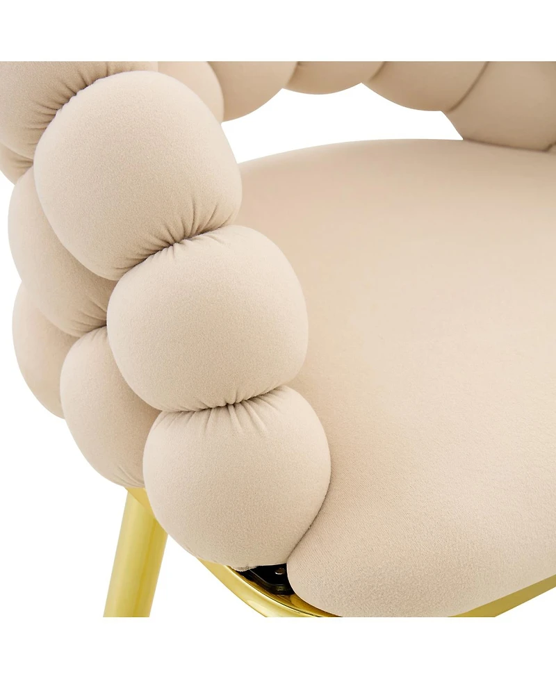 Streamdale Furniture Puffy Bubble Chair Ball Chain Bar Stools