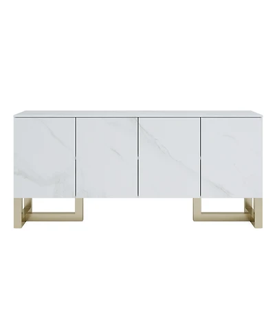 Furniture 30" Metal Emila Sideboard