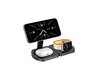Risokeys 3-in-1 Wireless Charger for Apple iPhone - Portable Foldable Charger for iWatch iPhone and Earphones