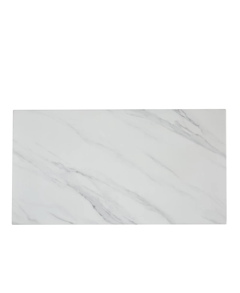 Streamdale Furniture Modern Marble Pattern Coffee Table