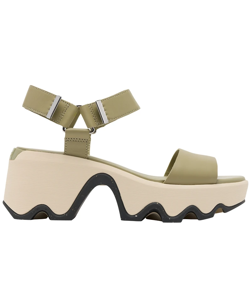 Sorel Women's Kinetic Aura Y-Strap Round Toe Sandals