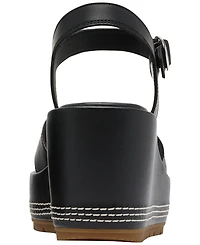 Sorel Women's Sunpeak Wedge Heel Ankle-Strap Sandals