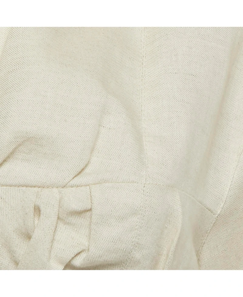 Pre-Owned Jacquemus Women's Beige Cotton Blend Crop Top