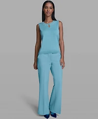 Karl Lagerfeld Paris Women's Keyhole Sweater