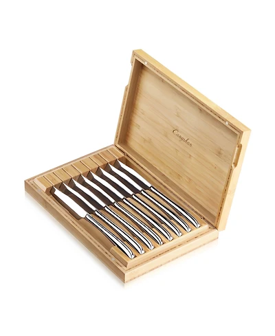 Cangshan Rain Ii Series Steel 8-Pc. Serrated Steak Knives Set
