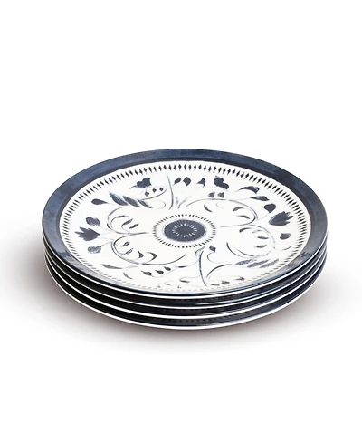 Lemieux Et Cie Bruges 4-Pc. Salad Plates, Service for 4