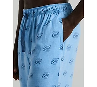 Perry Ellis Portfolio Men's Best Dad Patterned Sleepwear Pants