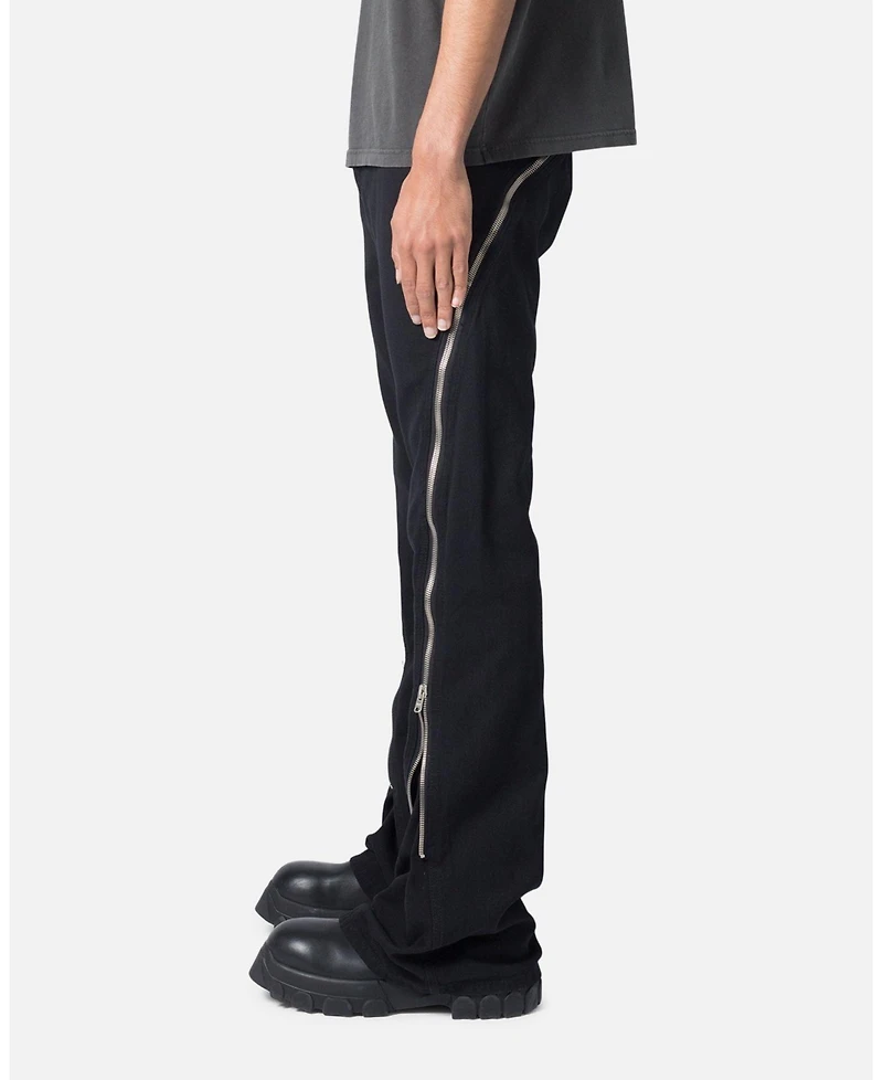 mnml Men's D519 Zipper Flare Denim Jeans