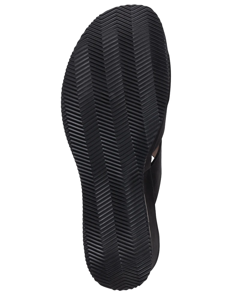 Gc Shoes Women's Olana Buckle Round Toe Wedge Sandals