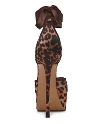 Steve Madden Women's Lace-Up High-Heel Ballet Platform Pumps