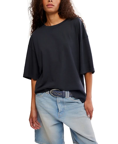 Free People Women's Perfect Oversized Crewneck T-Shirt