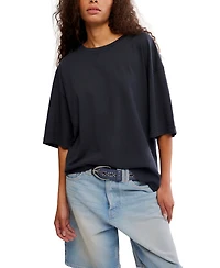 Free People Women's Perfect Oversized Crewneck T-Shirt