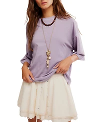 Free People Women's Perfect Oversized Crewneck T-Shirt