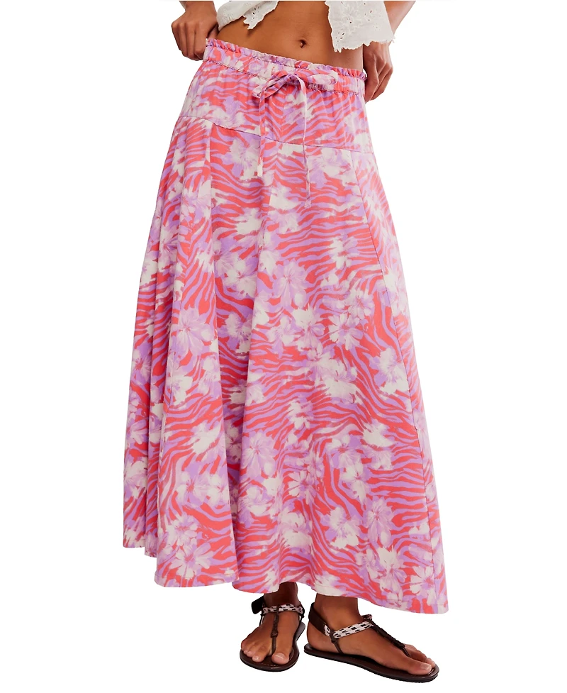 Free People Women's Zephyr Bustle Convertible Maxi Skirt