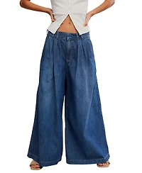 Free People Women's Scout Wide Leg Jeans