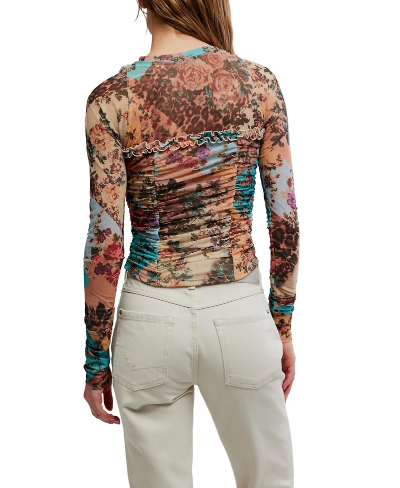 Free People Women's Ariana Long-Sleeve Top