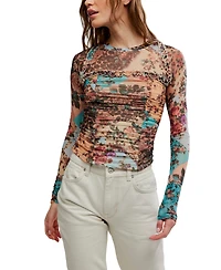 Free People Women's Ariana Long-Sleeve Top