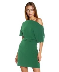 Alexia Admor Women's Suri Draped One Shoulder Mini Dress