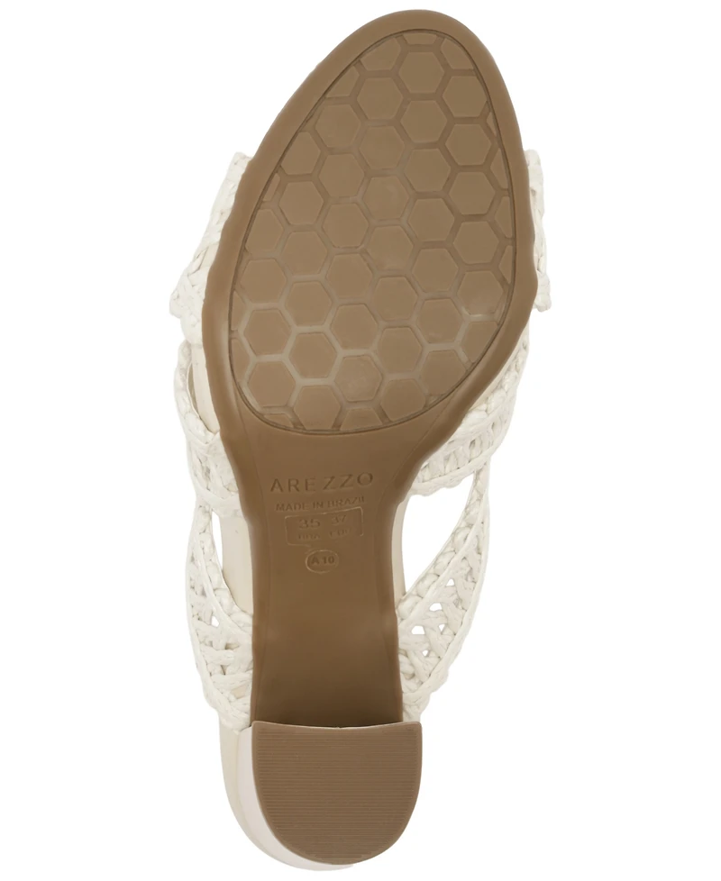 Arezzo Women's Ciara High Block Heel Sandals