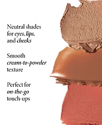 Laura Geller Beauty Made to Multitask Eye, Lip, Cheek Palette Natural Born Beauty, 0.06 oz.