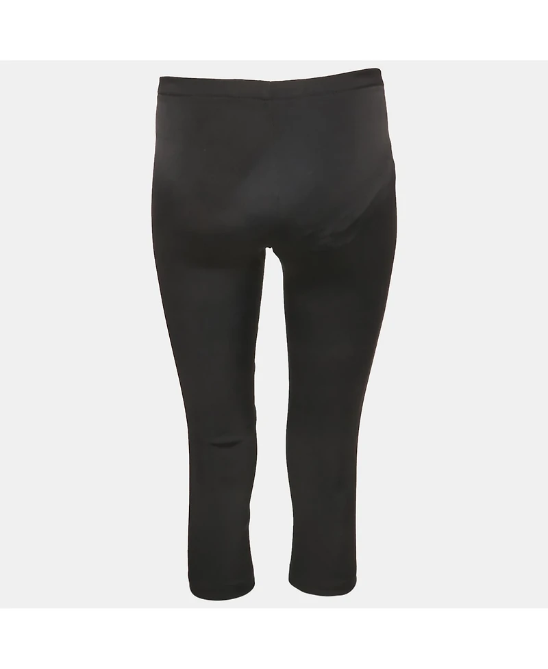 Pre-Owned Marni Women's Black Knit Cropped Leggings