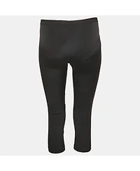 Pre-Owned Marni Women's Black Knit Cropped Leggings