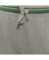 Pre-Owned Dolce & Gabbana Women's Grey Cotton Dgfamily Joggers