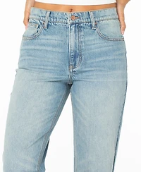 Celebrity Pink Women's Relaxed Straight Fit Jeans